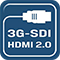 3G-SDI||| HDMI 2.0